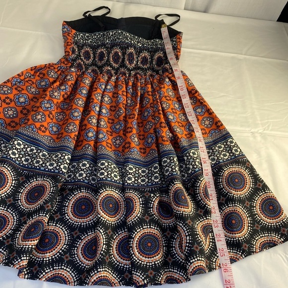 Band of Gypsies Tuscan Multicolor Dress Sz Small - Picture 7 of 9